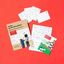 Afbeelding in Gallery-weergave laden, Turbo kleurplaat city