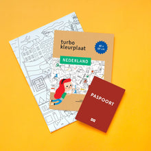 Afbeelding in Gallery-weergave laden, Turbo kleurplaat Nederland