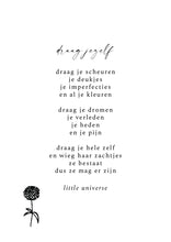 Afbeelding in Gallery-weergave laden, Kaart 'Draag jezelf'