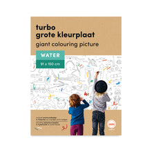 Afbeelding in Gallery-weergave laden, XL turbo kleurplaat. Leuk brievenbuscadeau voor een kind.