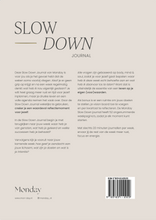 Afbeelding in Gallery-weergave laden, Slow Down Journal - Monday