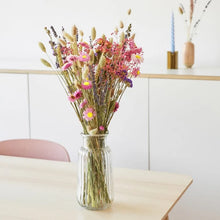 Afbeelding in Gallery-weergave laden, Droogbloemen - Veldboeket roze