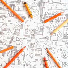 Afbeelding in Gallery-weergave laden, Turbo kleurplaat Nederland