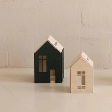 Afbeelding in Gallery-weergave laden, Babai houten speelhuisje donker groen