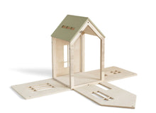 Afbeelding in Gallery-weergave laden, Babai houten speelhuisje khaki