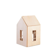 Afbeelding in Gallery-weergave laden, Babai houten huisje naturel L