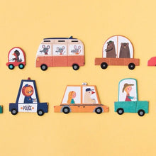 Afbeelding in Gallery-weergave laden, Puzzle beep beep Londji puzzel voor kinderen