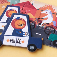 Afbeelding in Gallery-weergave laden, Puzzle beep beep Londji puzzel voor kinderen