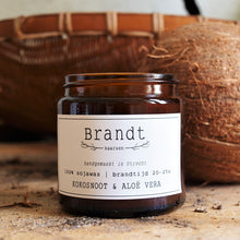 Afbeelding in Gallery-weergave laden, Geurkaars - Kokosnoot & Aloë Vera