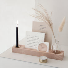 Afbeelding in Gallery-weergave laden, Hold it + Reminisce van Roosmarijn Knijnenburg uit Den Haag. Ze maakt mooie minimalistische interieur producten met aandacht voor de natuur.