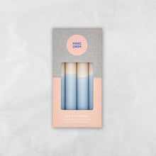 Afbeelding in Gallery-weergave laden, MingMing Dip Dye kaarsen - Taupe x Dusty Blue