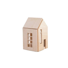 Afbeelding in Gallery-weergave laden, Babai naturel houten huisje