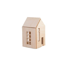 Afbeelding in Gallery-weergave laden, babai houten huisje naturel