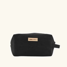 Afbeelding in Gallery-weergave laden, Zwarte monk & anna linnen toilettas