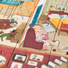 Afbeelding in Gallery-weergave laden, Puzzle welcome to my home van Londji. Cadeau voor kinderen per post. Alt-tekst bewerken