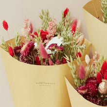 Afbeelding in Gallery-weergave laden, Droogbloemen boeket - Red Allure

