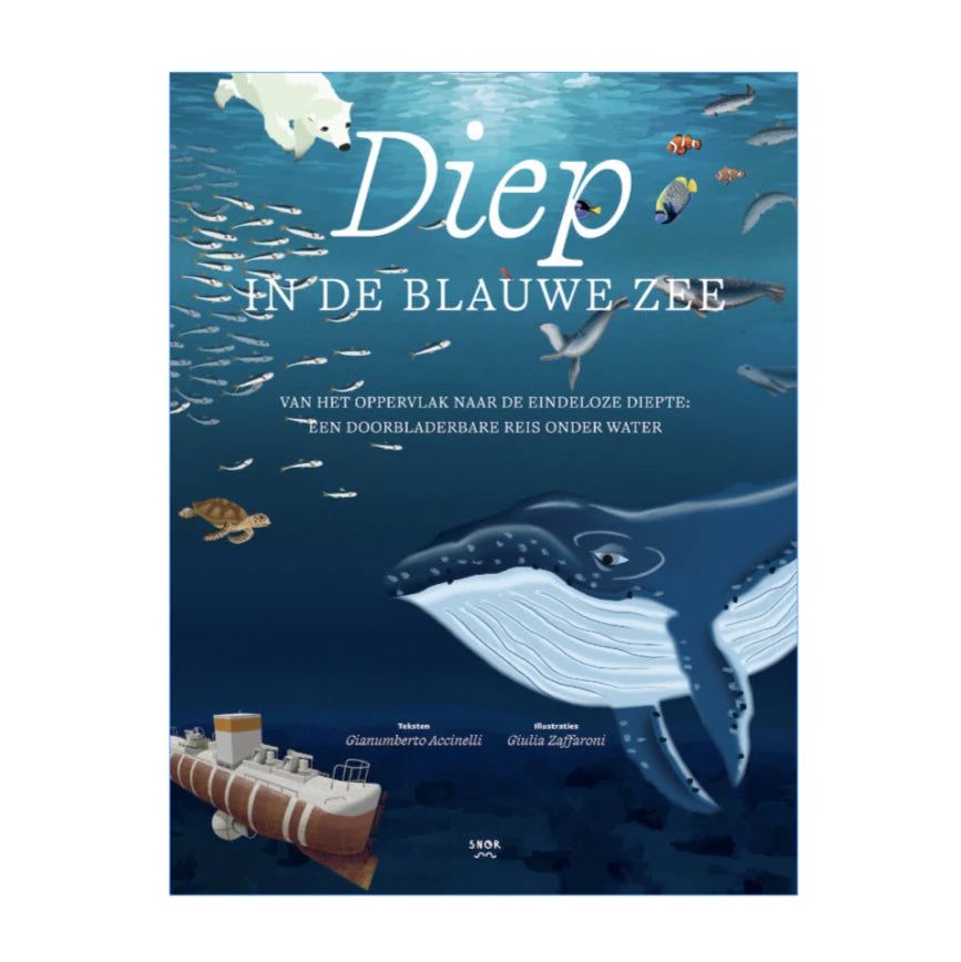 Boek | Diep in de blauwe zee