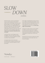 Afbeelding in Gallery-weergave laden, Slow Down Journal - Monday
