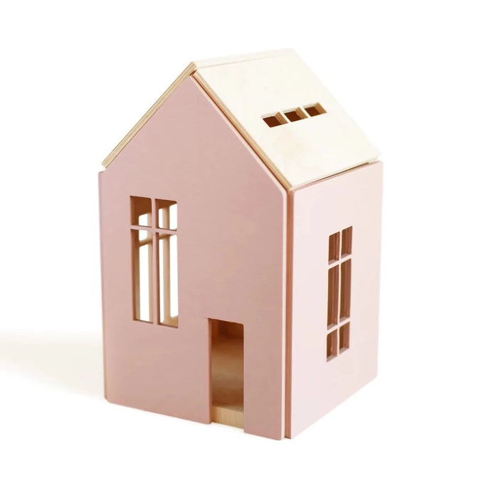 Babai pink/roze houten huisje