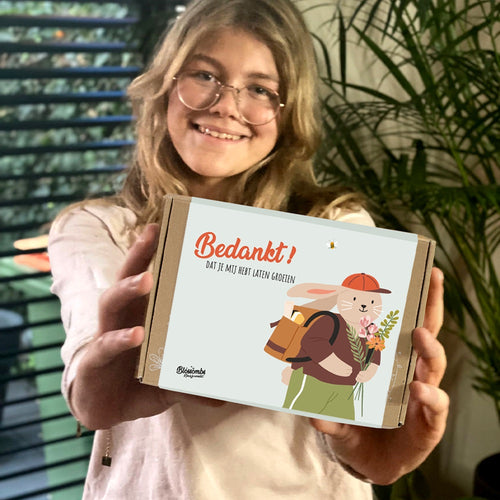Blossombs bloembommetjes voor de juf of meester