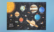 Afbeelding in Gallery-weergave laden, Puzzle Discover the planets. Leuke puzzel voor kinderen. 
