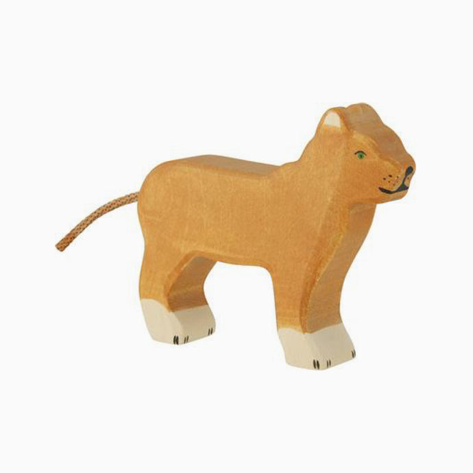 Holztiger leeuwin - houten speelgoed