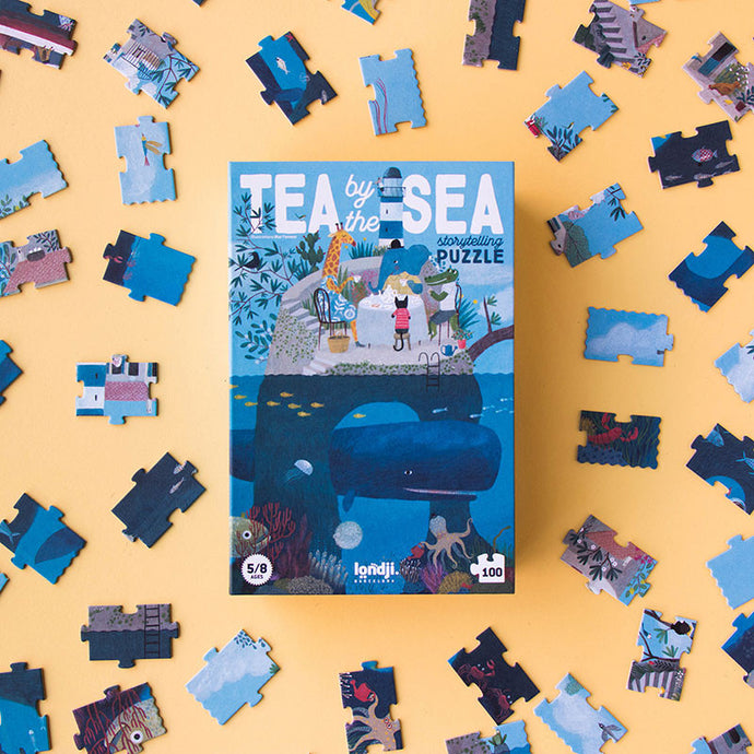 Tea by the sea puzzel van Londji voor kinderen van 5 tot 8 jaar