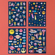 Afbeelding in Gallery-weergave laden, Stickers - Space stickers - Londji. Leuke stickerset van de ruimte.  Alt-tekst bewerken
